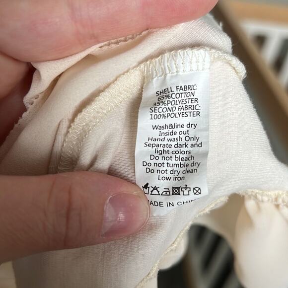 Mia Joy cream sparkle tunic toddler size 2 - Picture 6 of 7